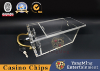 6 Pairs Full Transparent Acrylic Giveaway Discarded Casino Card Box