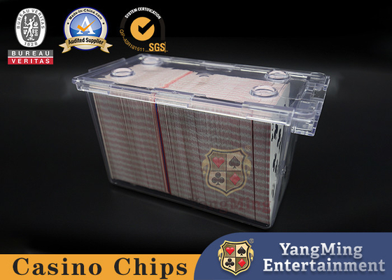 3mm Thickness 8 Deck Playing Poker Card Deck Holder For Casino Games